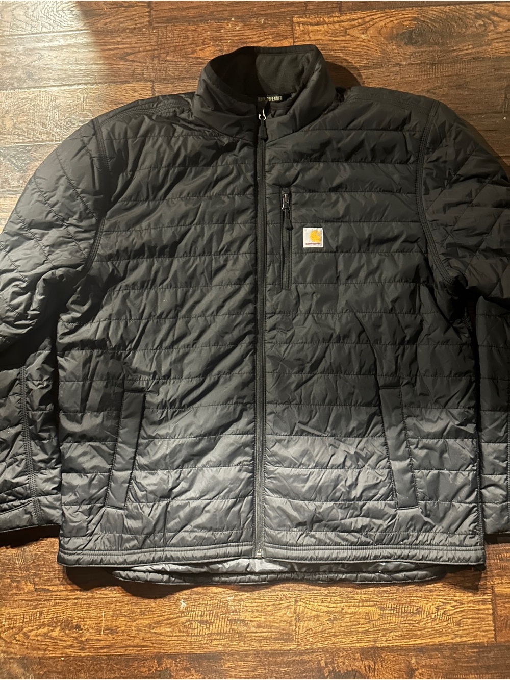 Carhartt Men's Black Quilted Puffer Jacket